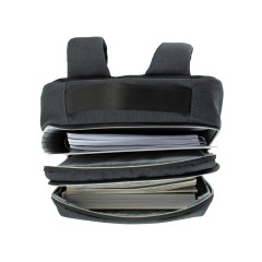 Рюкзак мужской BUGATTI Sera 15'', антрацитовый, полиэстер, 32х12х46 см, 16 л