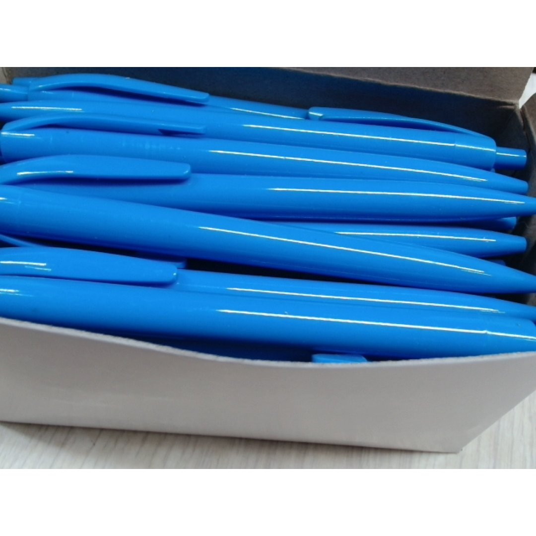 Ручка шариковая пластиковая "Air", голубой (Р)