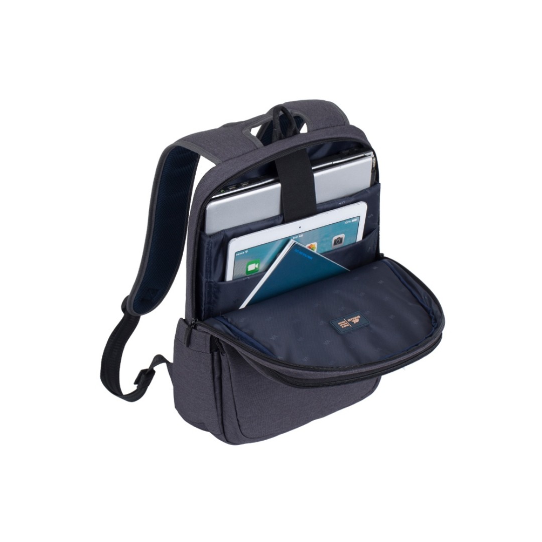 RIVACASE 7760 black ECO рюкзак для ноутбука 15.6"