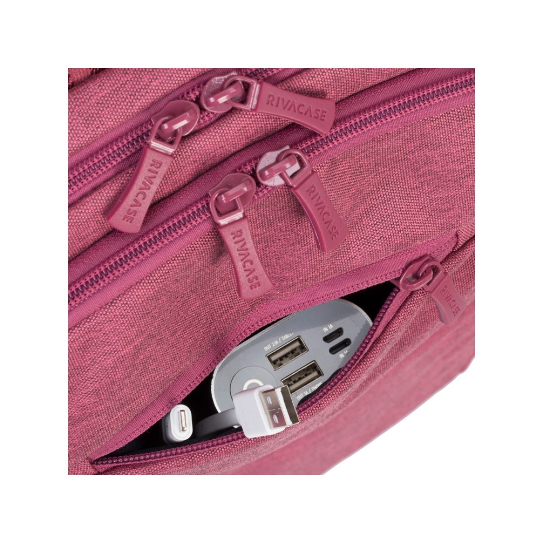 RIVACASE 7760 red ECO рюкзак для ноутбука 15.6"