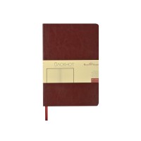 Блокнот А5 "Megapolis Flex Nebraska", бордовый