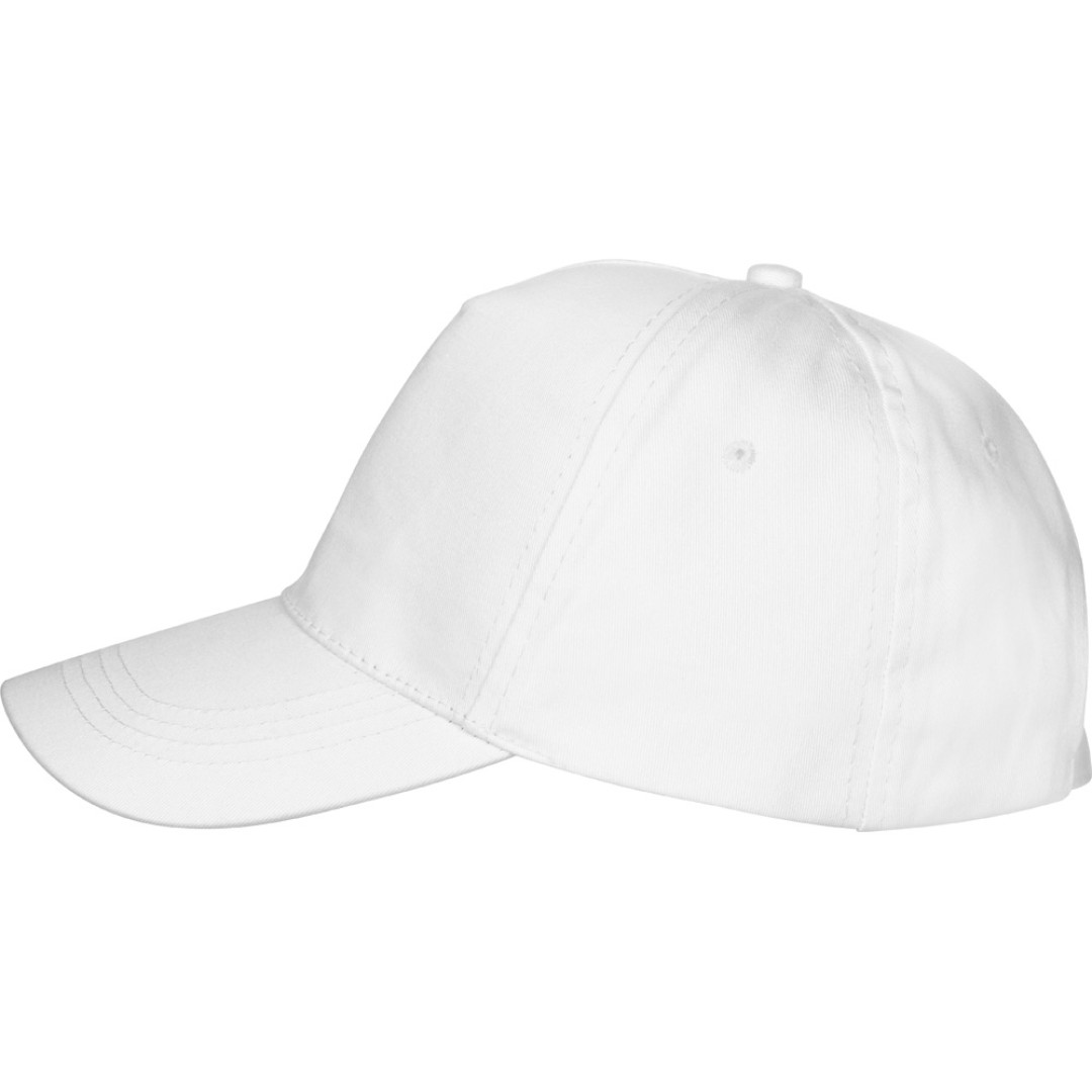 Бейсболка "Мемфис 230" 5-панельная, белый