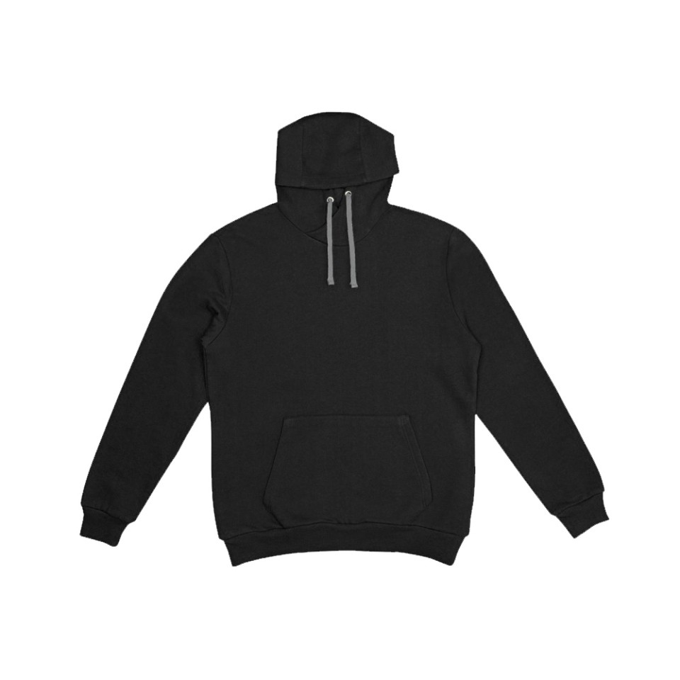 Толстовка унисекс "Stream" с капюшоном, черный