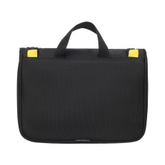 Несессер TORBER, дорожный, чёрный/серый, полиэстер, 27х11х22 см