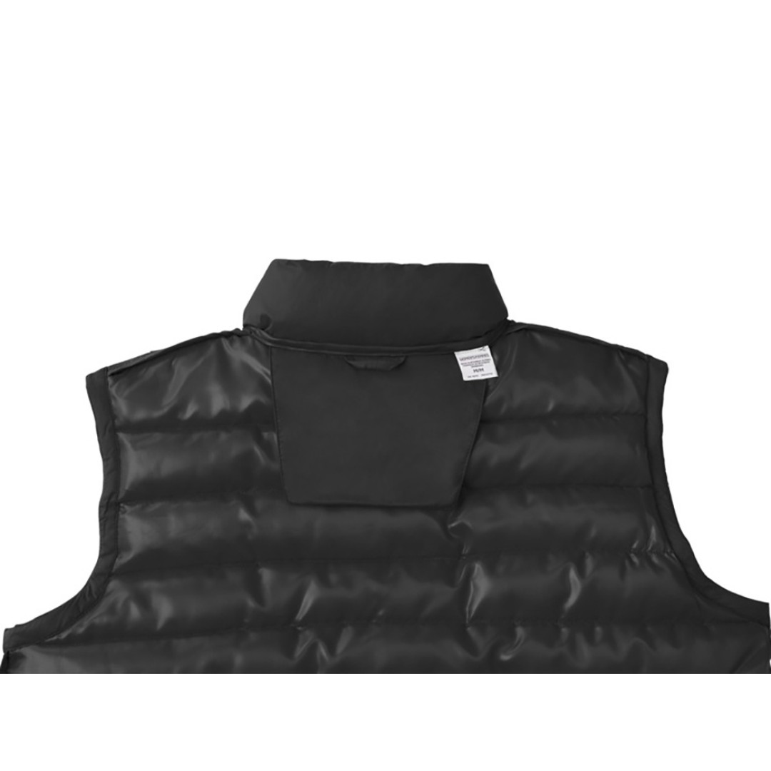 Женский утепленный жилет Pallas  из переработанных материалов по стандарту GRS - Сплошной черный