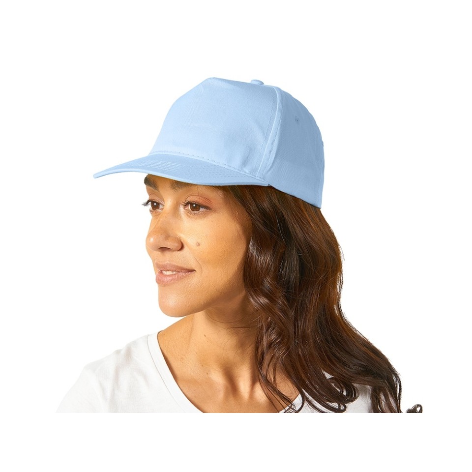 Бейсболка "Memphis" 5-ти панельная 165 гр, голубой