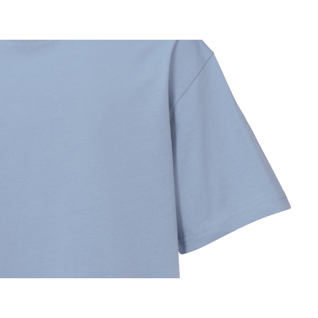 Детская футболка оверсайз «Liyon», небесно-голубой