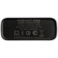 Портативный внешний аккумулятор FAST 20000 White