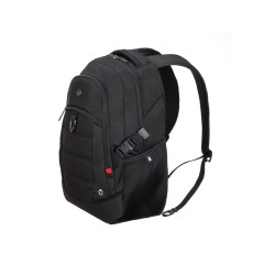 Рюкзак TORBER XPLOR с отделением для ноутбука 15.6", черный, полиэстер, 46.5х32.5х15.5 см, 24 л