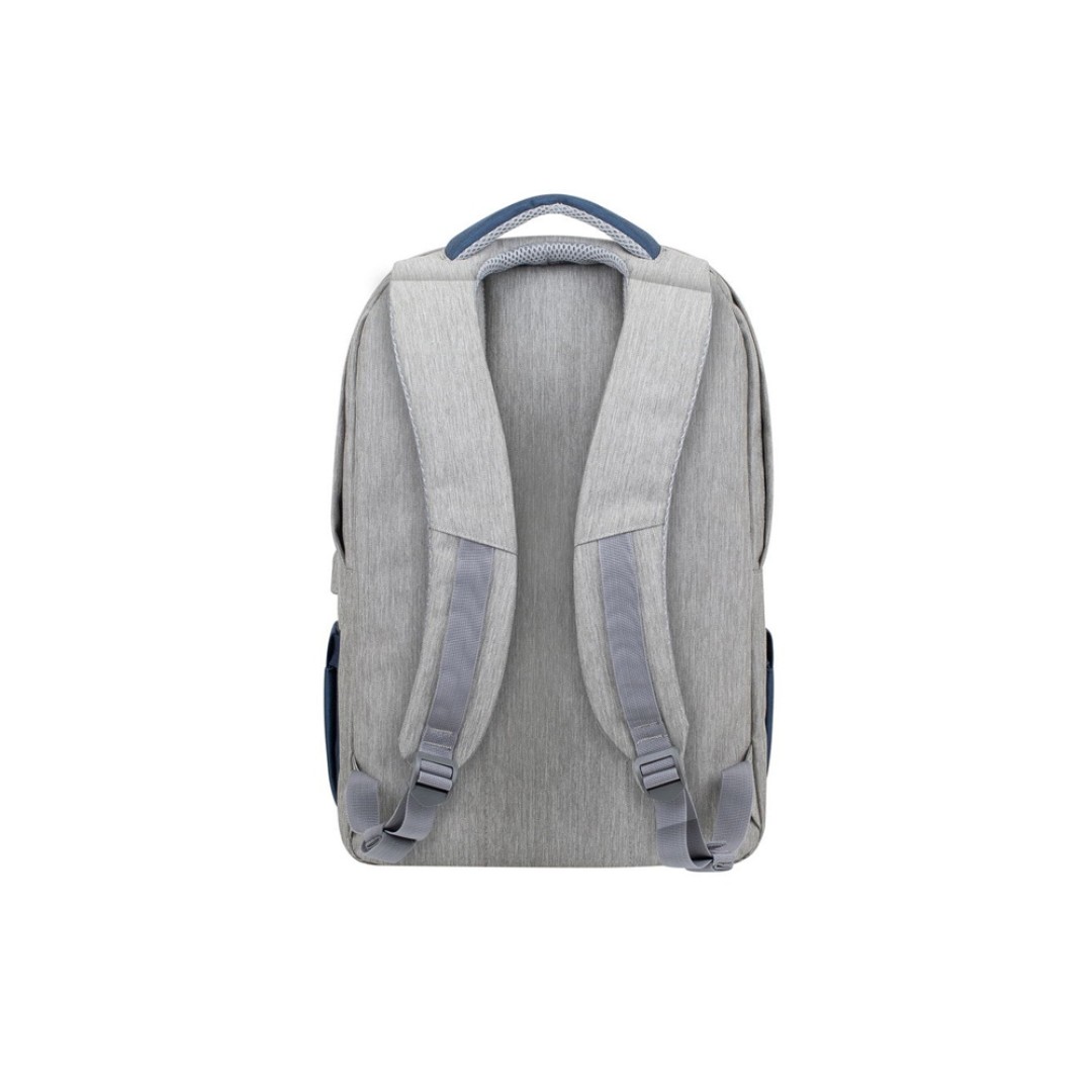 RIVACASE 7567 grey/dark blue рюкзак для ноутбука 17.3" / 6