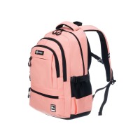 Рюкзак TORBER CLASS X, персиковый, 46 х 32 х 13 см + Мешок для сменной обуви в подарок!