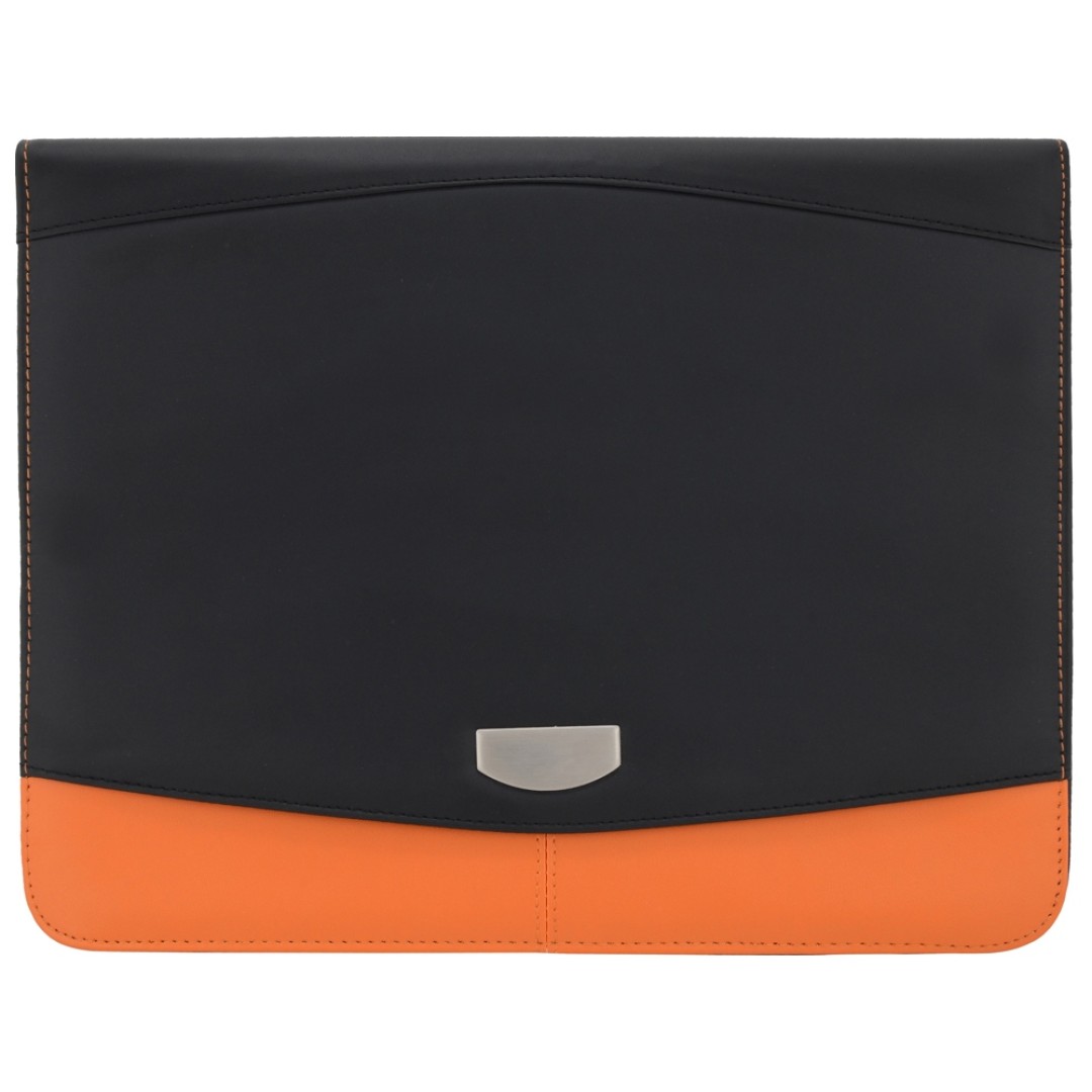Папка для документов "Gabin", черный/оранжевый (Р)