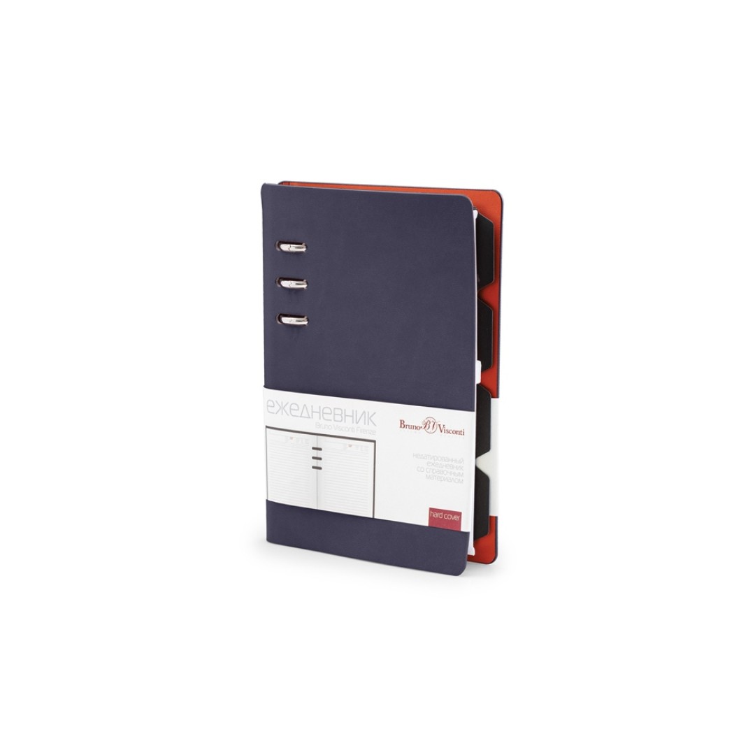 Ежедневник недатированный А5 «Firenze», темно-синий navy