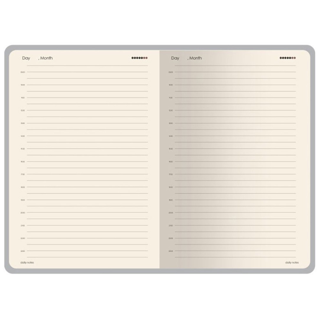 Ежедневник недатированный А5 "Palermo", темно-синий