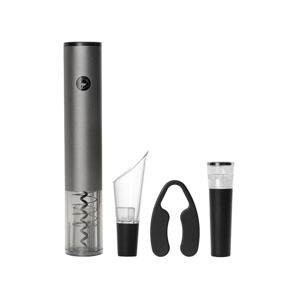 Набор винных аксессуаров Palermo с электрическим штопором на док-станции