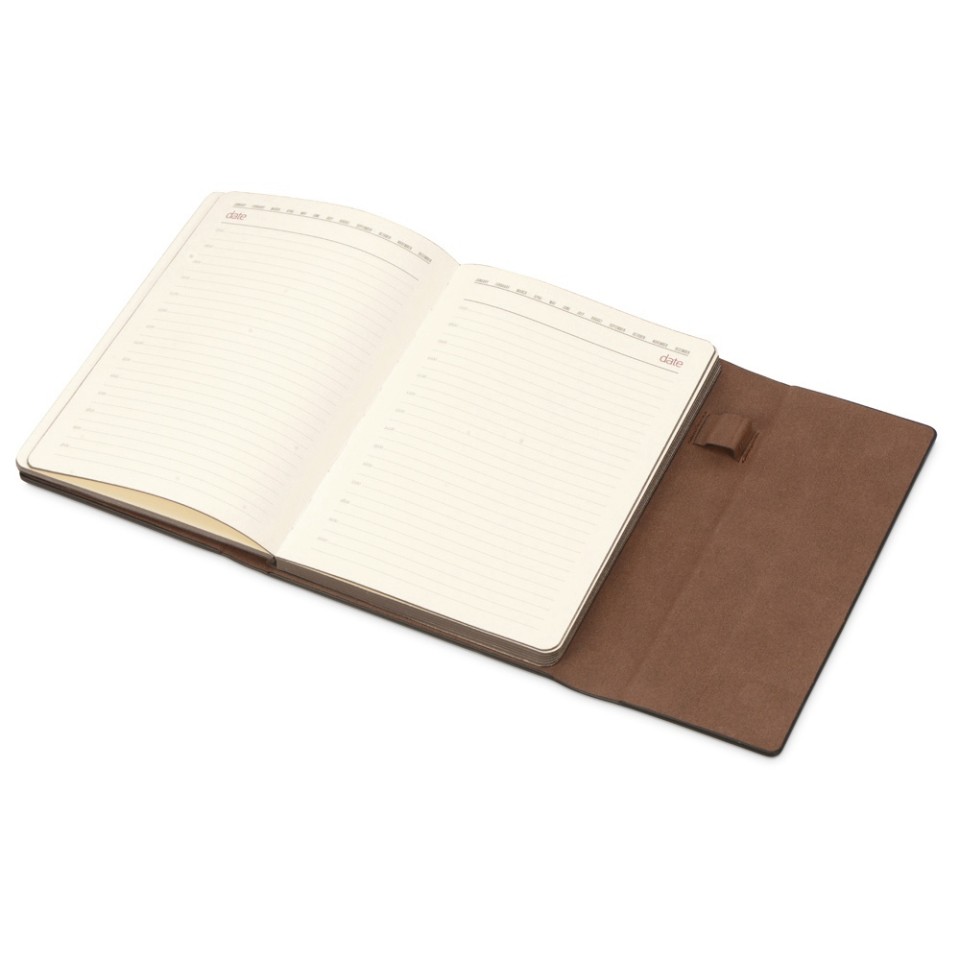 Ежедневник недатированный с магнитным клапаном, А5 "WALTZ", темно-синий