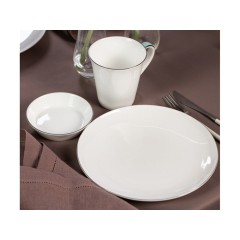 Тарелка Valerie Concept PLATE UNI SLV