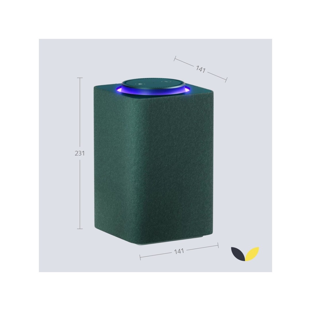 Умная колонка ЯНДЕКС Станция Макс с Алисой, с Zigbee, 65 Вт, цвет: зеленый (YNDX-00053Z)