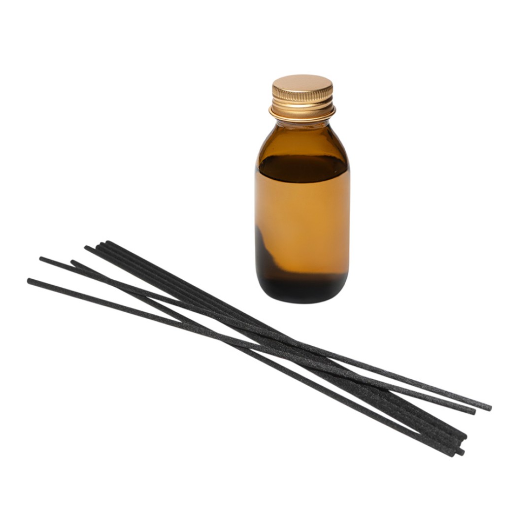 Ароматический диффузор с палочками, Баккарат: жасмин и миндаль, амбра, 100 мл (без лого LM)