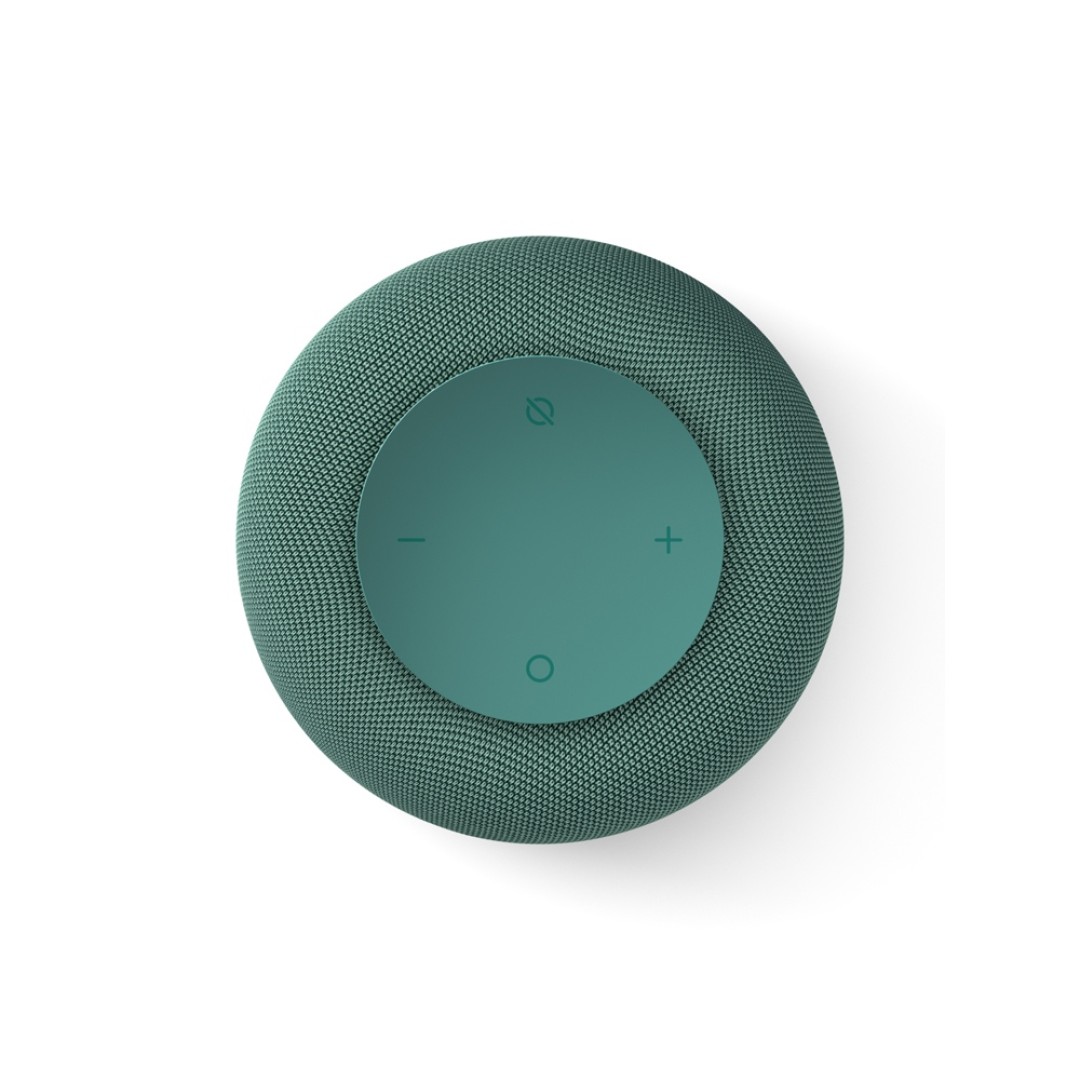 Умная колонка VK Капсула Мини с голосовым помощником Марусей, хвойный зеленый