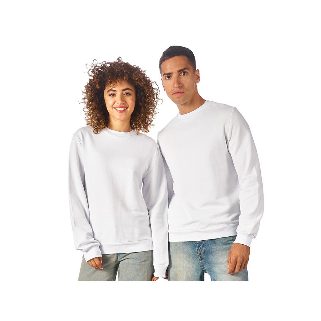 Свитшот Monaco унисекс, белый