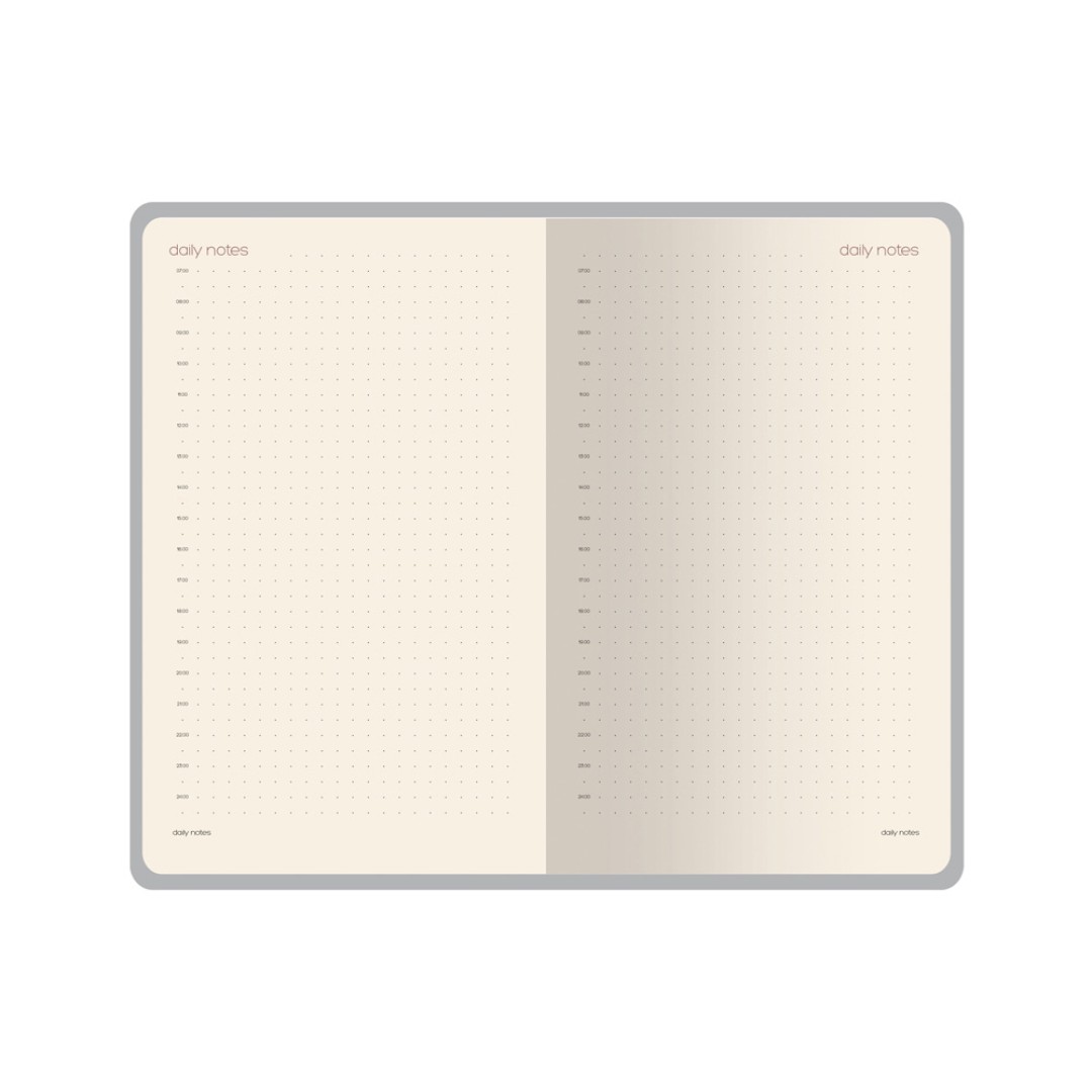 Ежедневник недатированный А5 «Bilbao», зефирный сиреневый