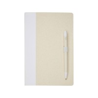 Блокнот размером A5 и шариковая ручка Dairy Dream, белый