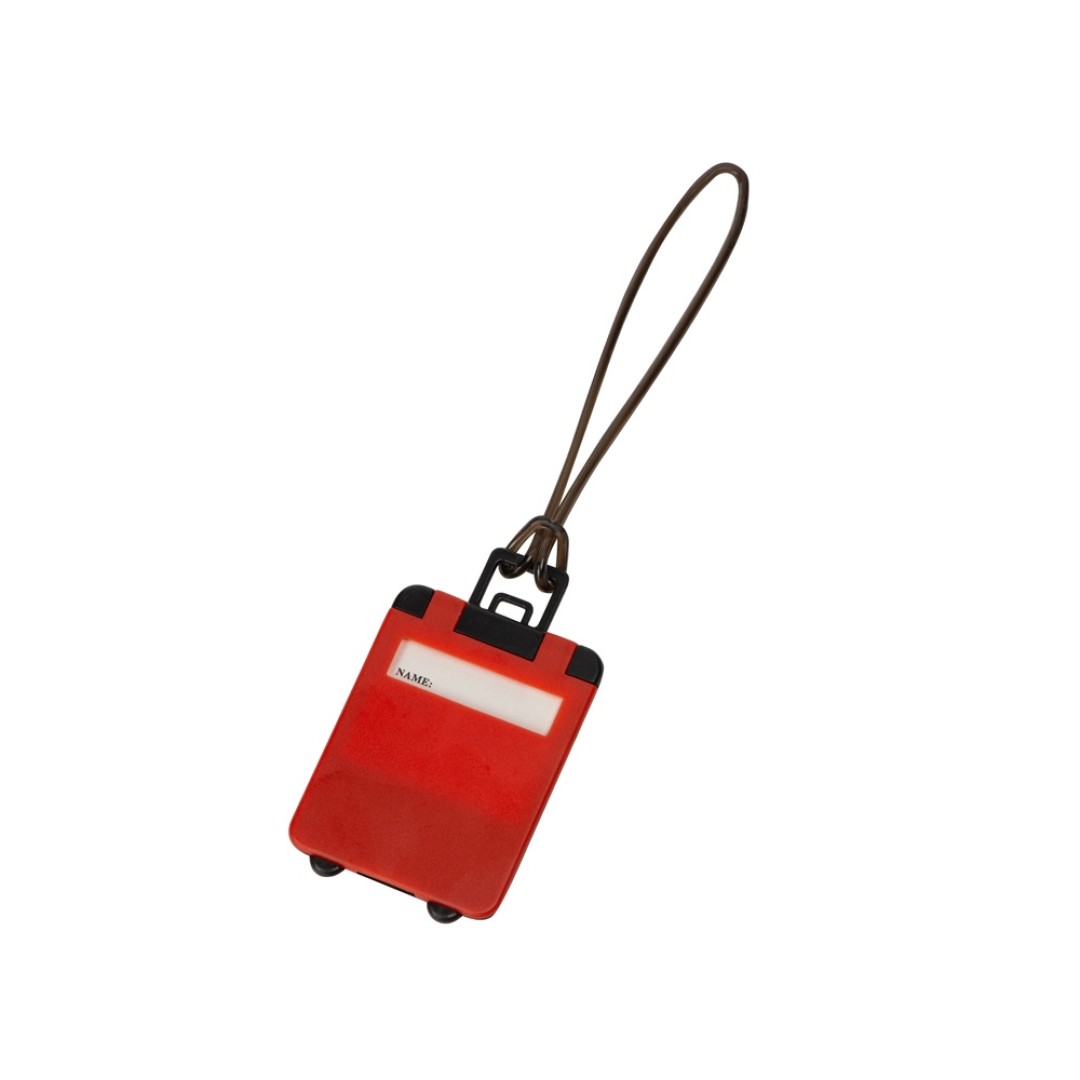 Бирка для багажа "Chemy", красный