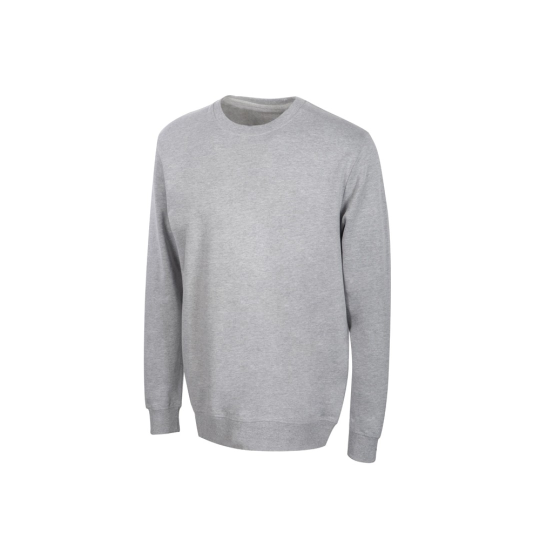 Свитшот «Warsaw» 220гр, унисекс, серый меланж