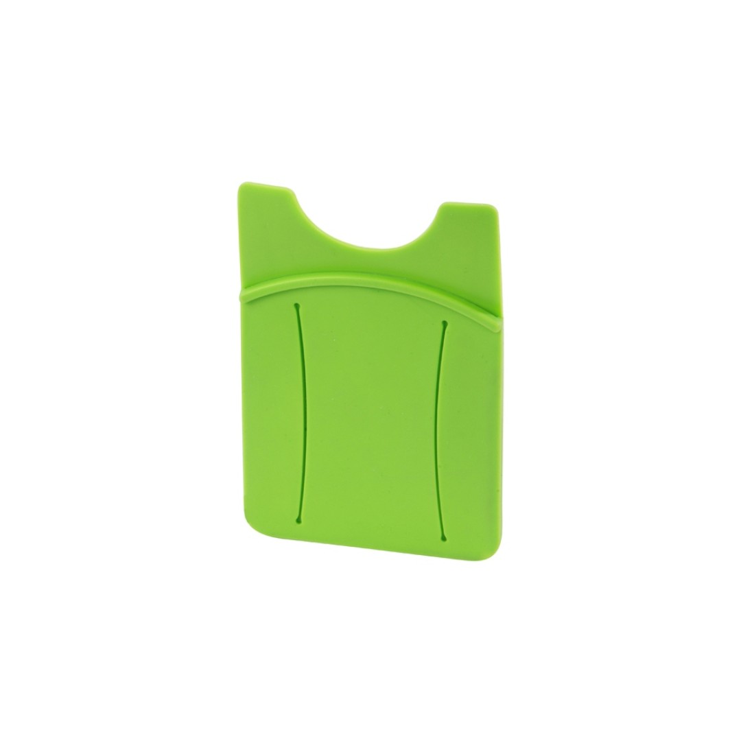 Картхолдер для телефона с держателем «Trighold», лайм