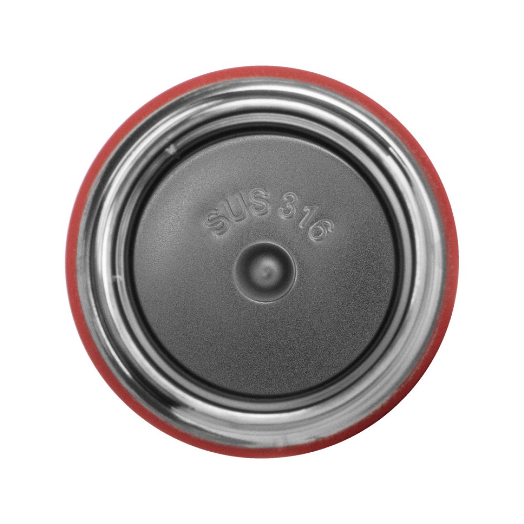 Вакуумный термос «Module X» с индикатором температуры, 500 мл, тубус, красный