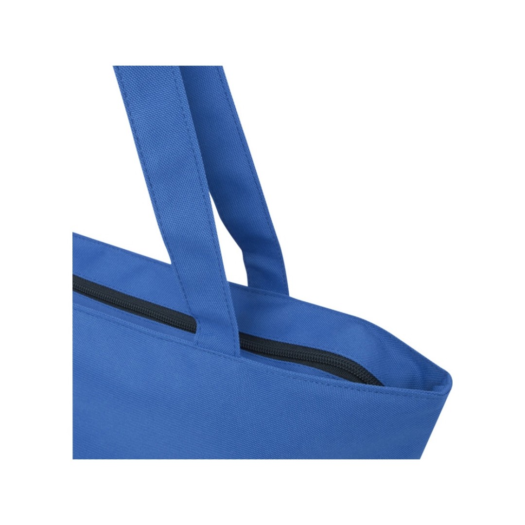 Panama эко-сумка на молнии из переработанных материалов по стандарту GRS объемом 20 л - Ярко-синий