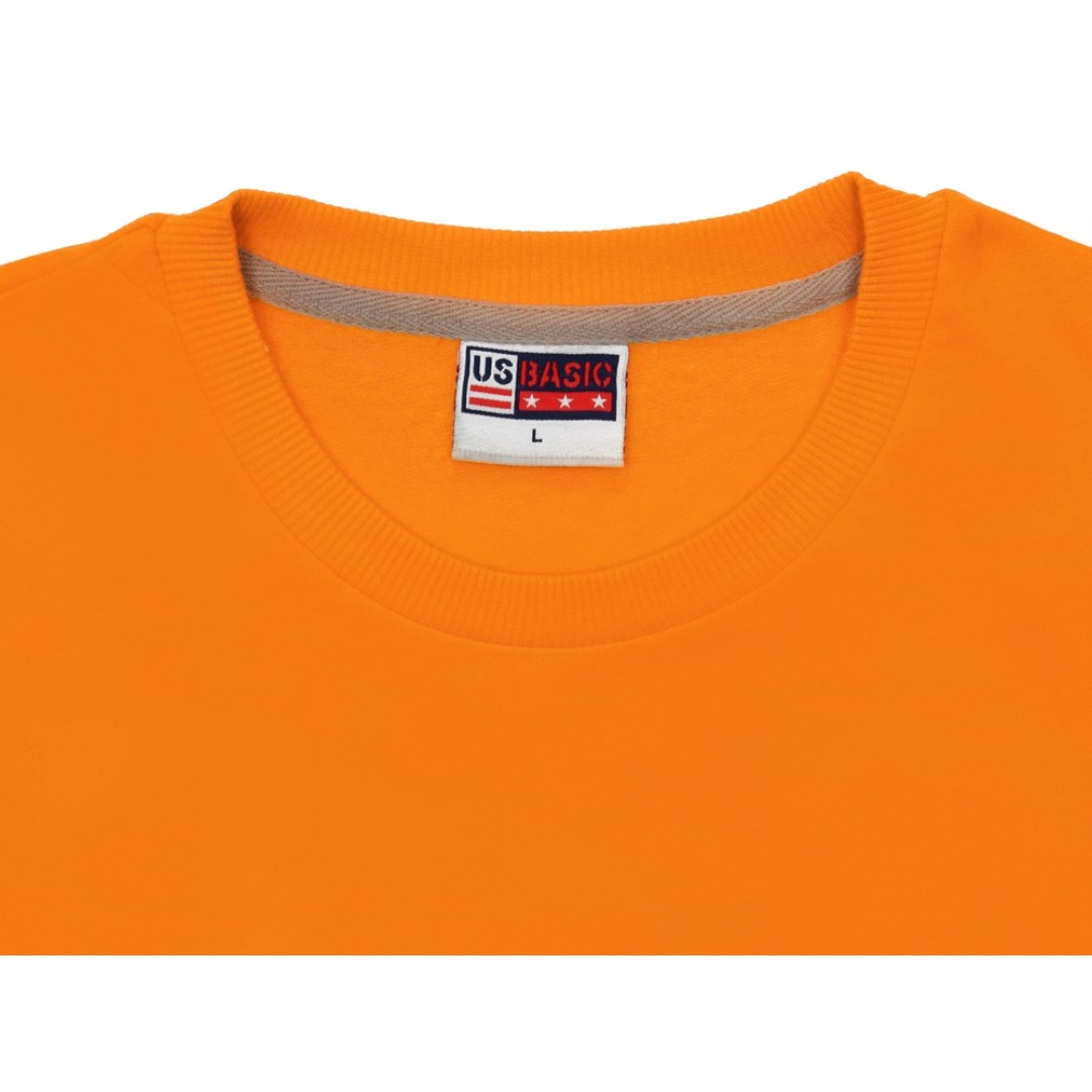 Свитшот "Motion" унисекс с начесом, оранжевый