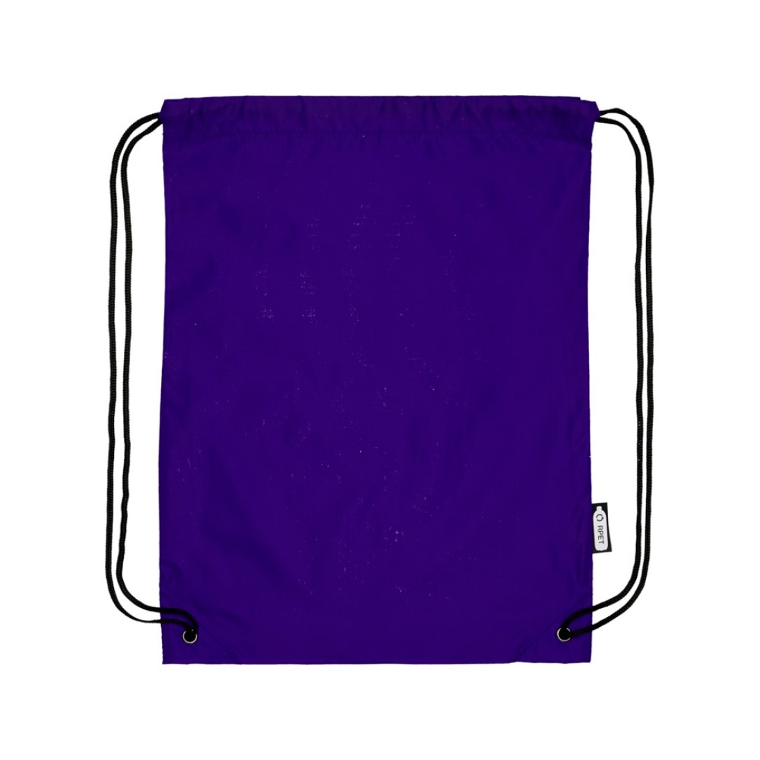 Рюкзак со шнурком Oriole из переработанного ПЭТ, пурпурный