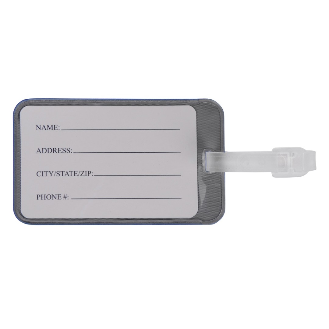 Бирка для багажа "Voyage" 2.0, синий