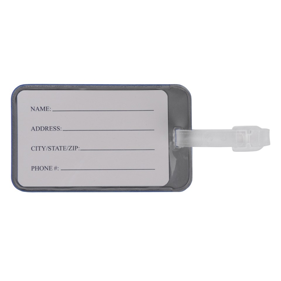 Бирка для багажа "Voyage" 2.0, синий