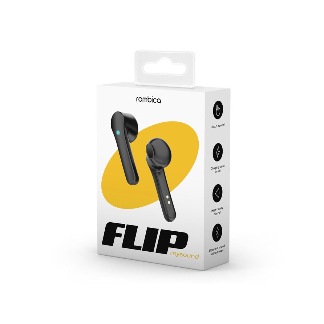 Беспроводные наушники Rombica Mysound Flip Black (Р)