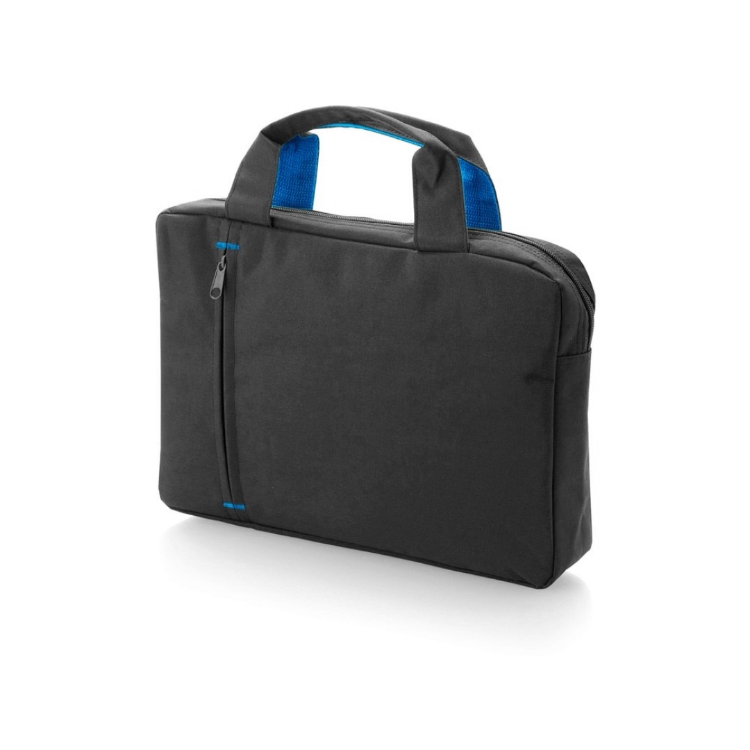 Сумка для документов "Troit", серо-синий/ярко-синий