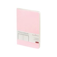 Ежедневник А5 недатированный «Megapolis Velvet Flex», зефирный розовый