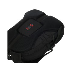 Рюкзак TORBER XPLOR с отделением для ноутбука 15", чёрный/бордовый, полиэстер 600D, 35x20x47 см, 33л