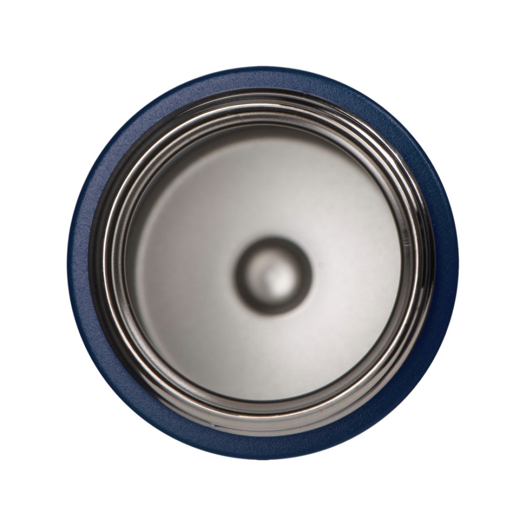 Вакуумная термокружка Waterline с медной изоляцией «Bravo», 400 мл, тубус, темно-синий