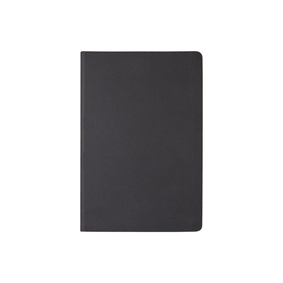 Ежедневник недатированный А5 "Megapolis Nappa", черный