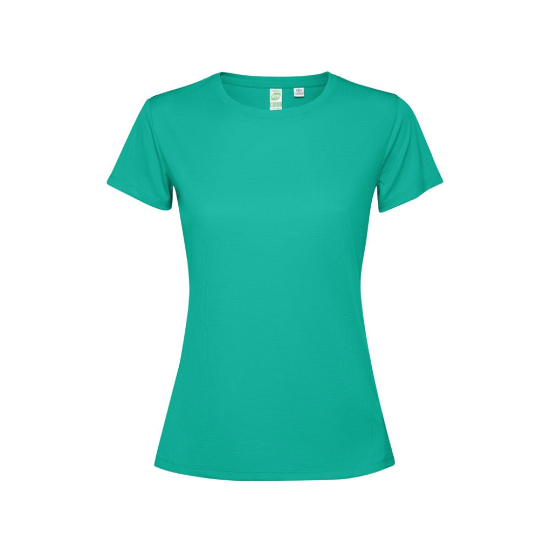 Футболка «Estoril» женская, тропический бирюзовый