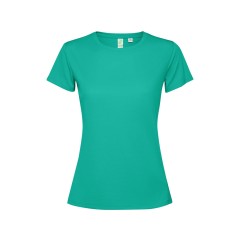 Футболка «Estoril» женская, тропический бирюзовый