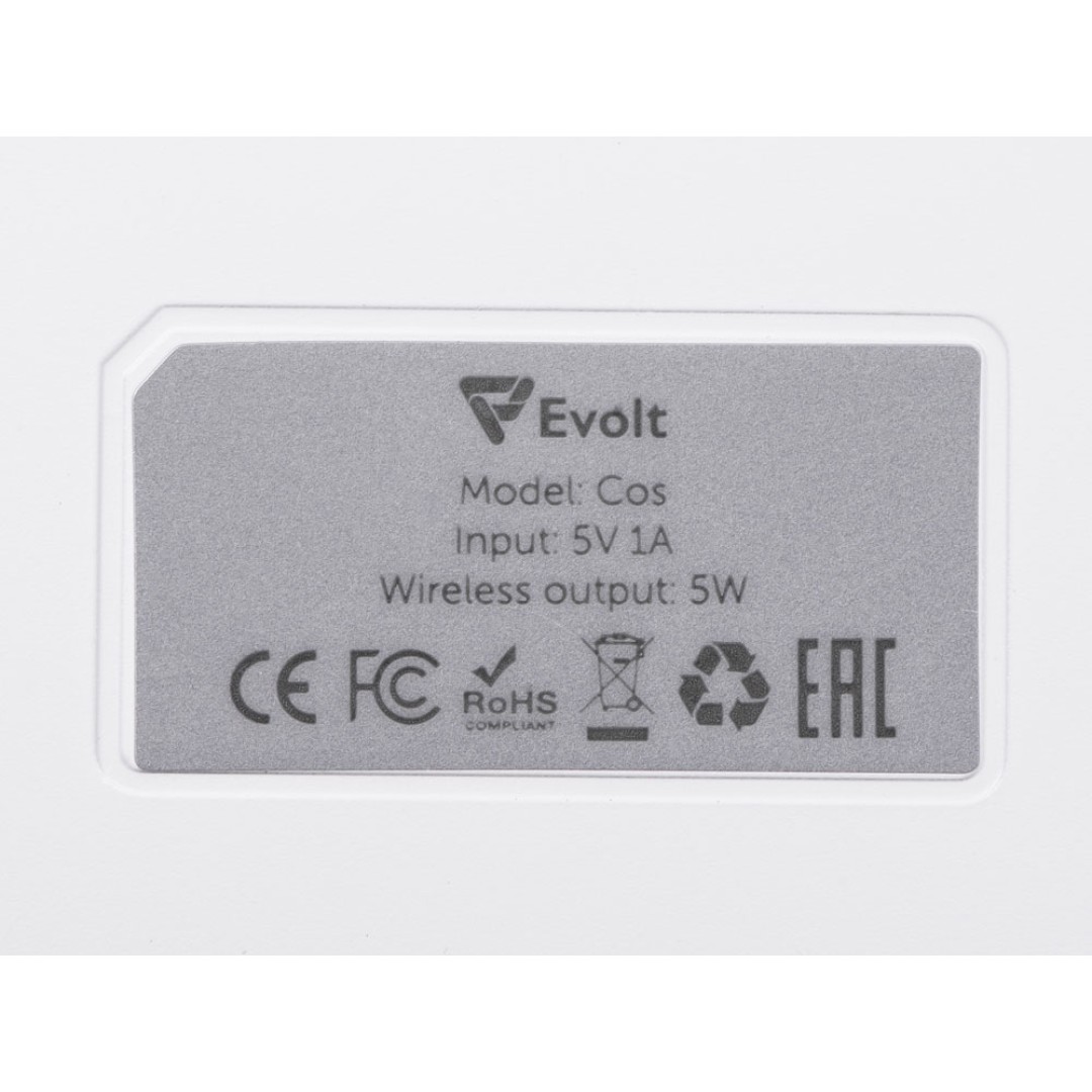 Беспроводное зарядное устройство "Cos", 5 Вт, белый