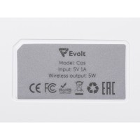 Беспроводное зарядное устройство "Cos", 5 Вт, белый