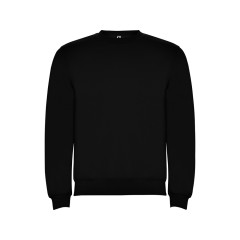 Свитшот с начесом "Clasica" унисекс, черный