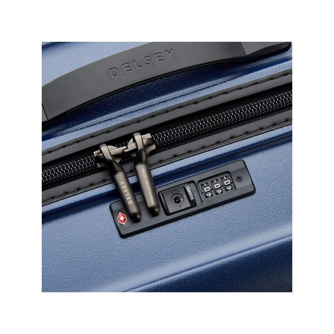 Чемодан 4-х колесный DELSEY, TURENNE 2.0, 91л, темно-синий