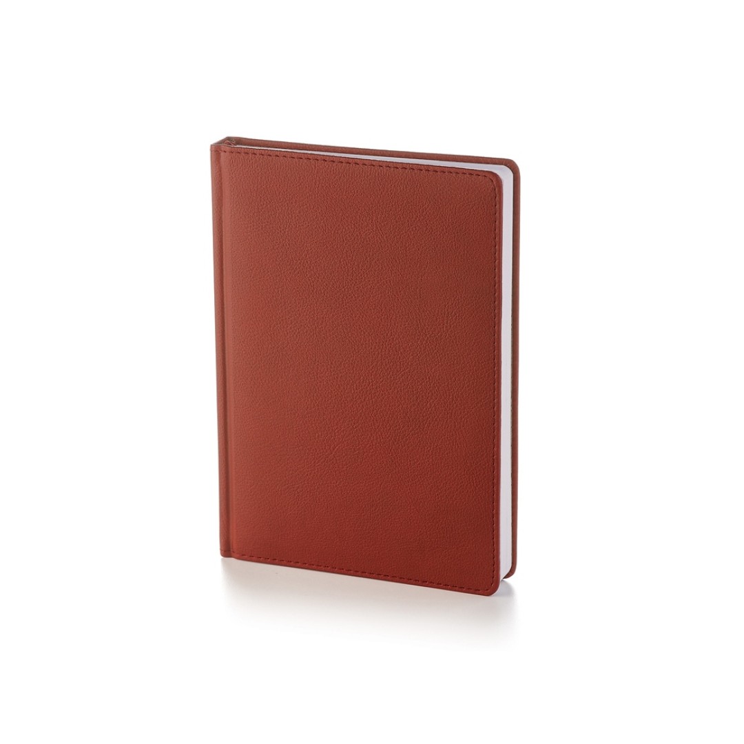 Ежедневник А5 датированный «Leader» 2026, бордовый