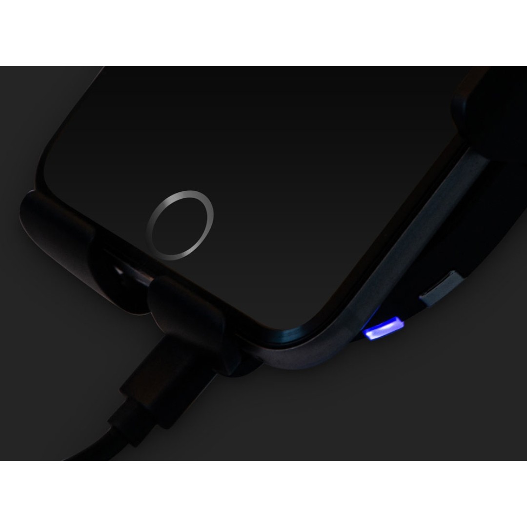 Автомобильное беспроводное зарядное устройство с датчиком "OptIQ Lite", 15 Вт, черный